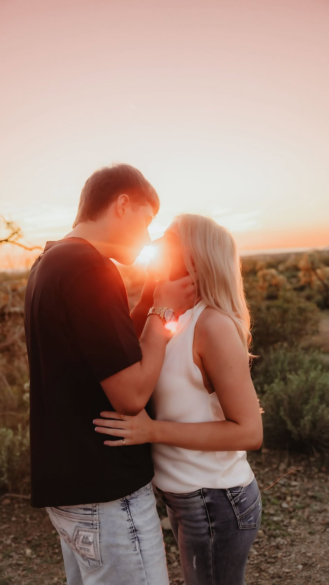 Couples desert photography