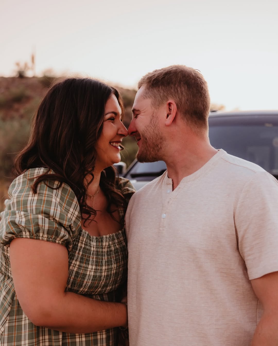 Desert landscape love